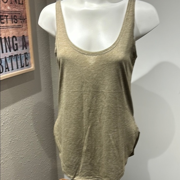 Women's Tan Sleeveless Top - Picture 7 of 8